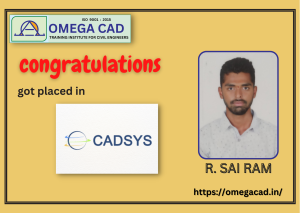 OMEGACAD TRAINING INSTITUTE FOR CIVIL ENGINEERS, PLACEMENTS